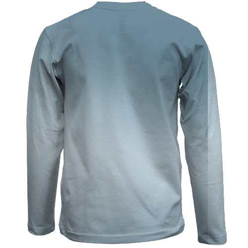 Детский 3D лонгслив Hell is Us (вид сзади)