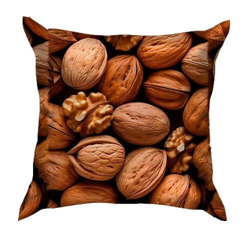 3D подушка Грецкий орех (вид спереди)