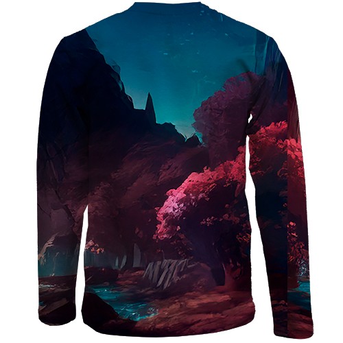 Детский 3D лонгслив No Man