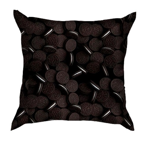 3D подушка "Oreo" печенье (вид спереди)