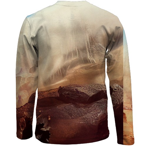 Детский 3D лонгслив DUNE game (вид сзади)