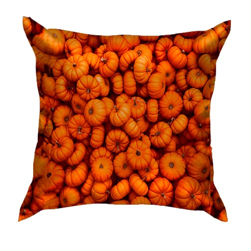 3D подушка Тыквы (вид сзади)