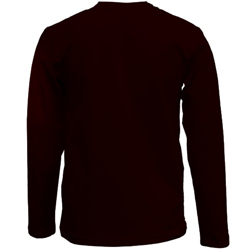 Детский 3D лонгслив Batman red (вид сзади)