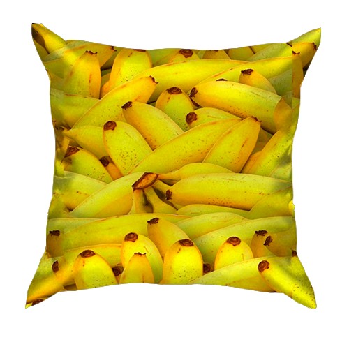3D подушка Банани (вид ззаду)