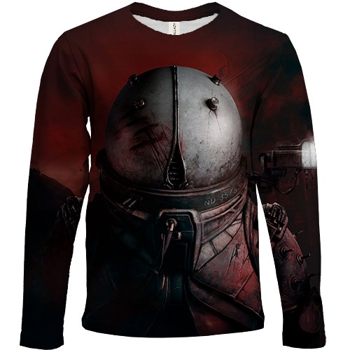 Детский 3D лонгслив Cronos The New Dawn (вид спереди)