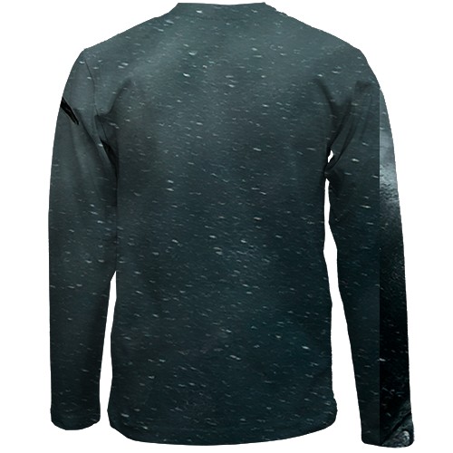 Дитячий 3D лонгслів TES V Skyrim - Dragon (вид ззаду)