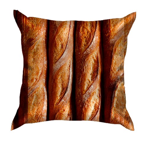 3D подушка Багети (вид ззаду)