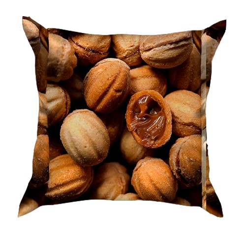 3D подушка Горіхи (вид ззаду)