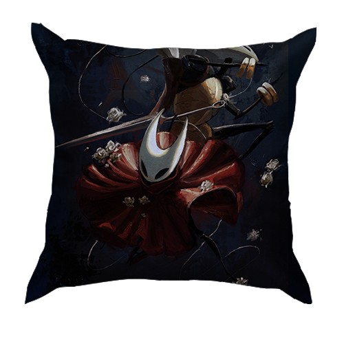 3D подушка Хорнет - HK Silksong (вид сзади)