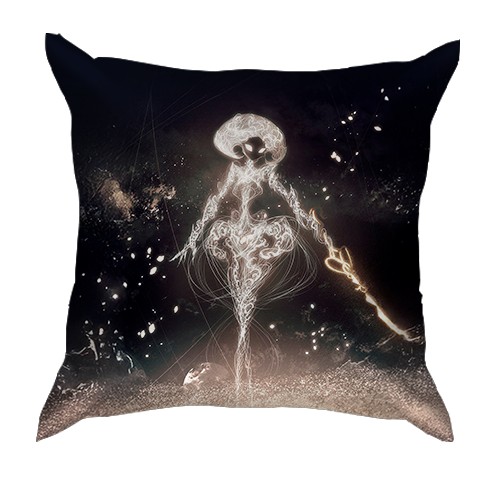 3D подушка Lace - "Hollow Knight: Silksong" (вид спереду)