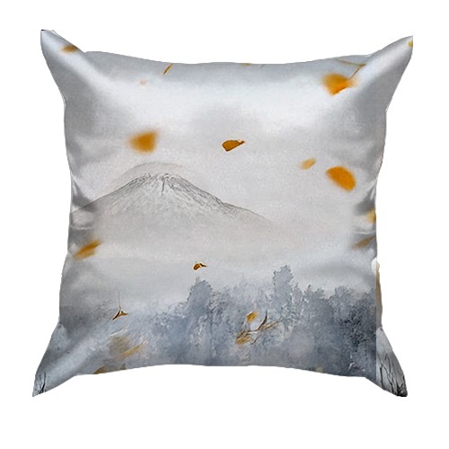 3D подушка Ghost of Yotei (вид сзади)