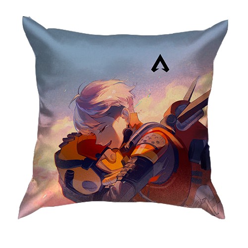 3D подушка Apex Legends - Valkyrie (вид спереди)