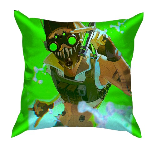 3D подушка Apex Legends - Octane (вид спереду)