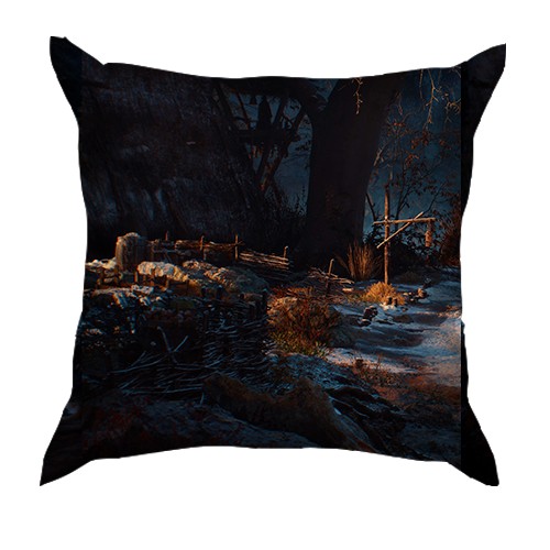 3D подушка The Witcher IV Scenery (вид ззаду)