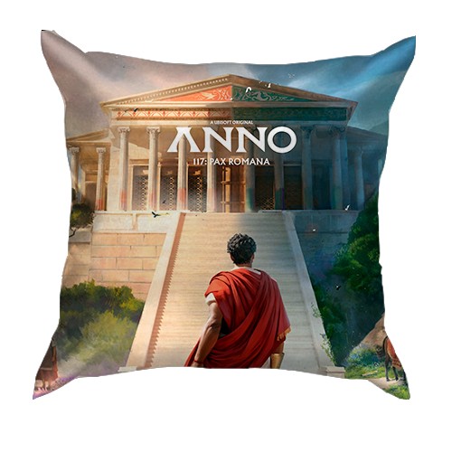 3D подушка Anno 117: Pax Romana (вид спереди)