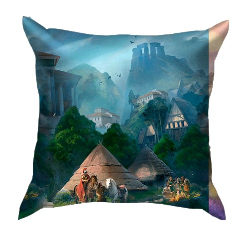 3D подушка Anno 117: Pax Romana (вид сзади)