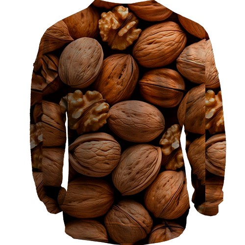 3D світшот Грецький горіх (вид ззаду)