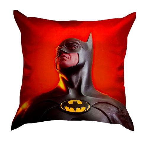 3D подушка Batman red (вид спереди)