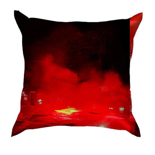 3D подушка Ready or Not (вид ззаду)