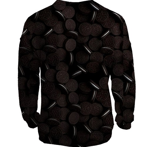 3D світшот "Oreo" печиво (вид ззаду)