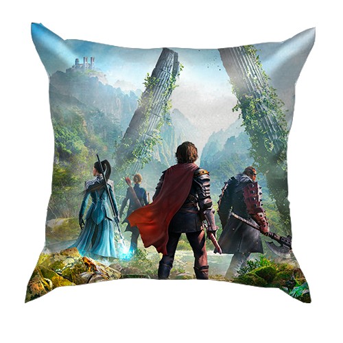 3D подушка ArcheAge Chronicles (вид спереди)