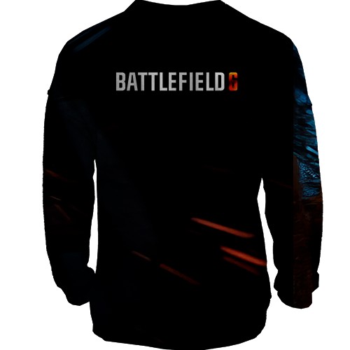 3D світшот Battlefield 6 Нічна операція (вид ззаду)