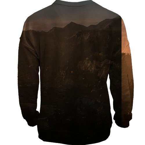 3D свитшот Dying Lite - Kyle (вид сзади)