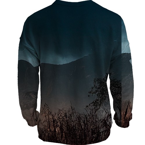 3D світшот DOOM TDA (вид ззаду)