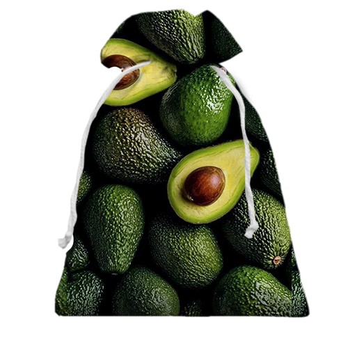 3D Подарунковий мішечок Авокадо (вид ззаду)