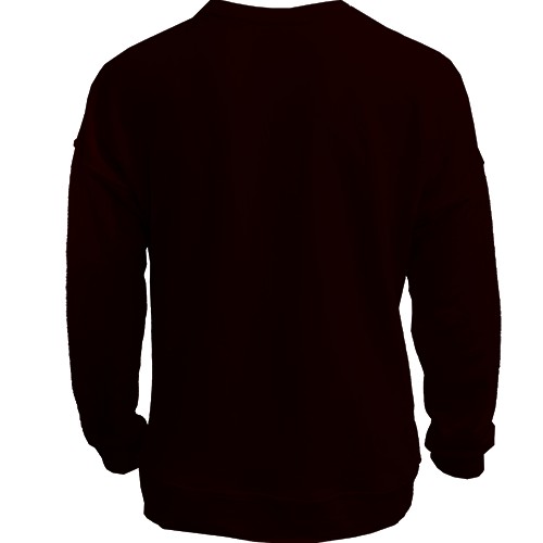 3D світшот Batman red (вид ззаду)