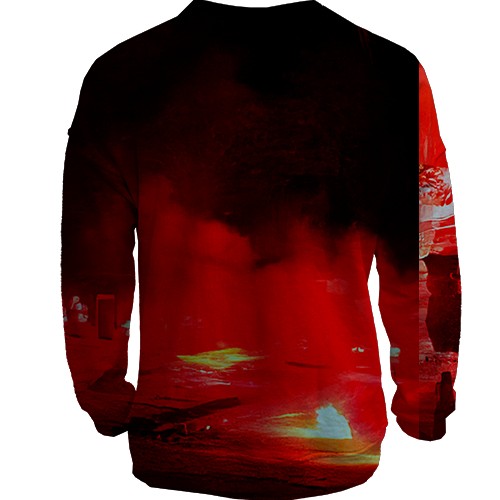 3D світшот Ready or Not (вид ззаду)