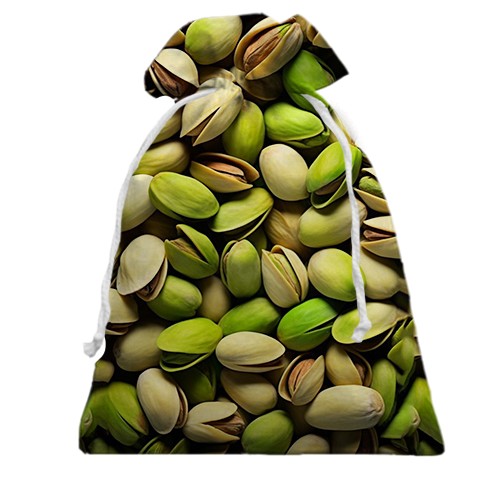 3D Подарунковий мішечок Фісташка (вид спереду)
