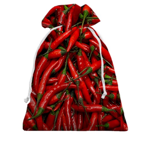 3D Подарунковий мішечок Перець Чилі (вид ззаду)