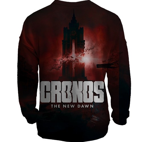 3D свитшот Cronos The New Dawn (вид сзади)