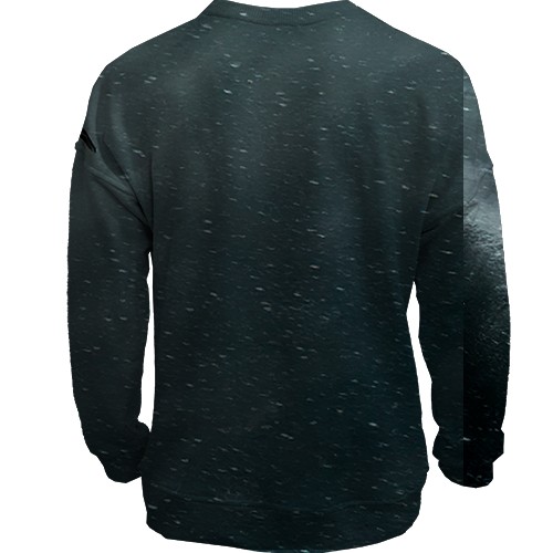 3D свитшот TES V Skyrim - Dragon (вид сзади)