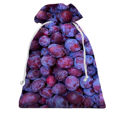 3D Подарунковий мішечок Слива (вид ззаду)
