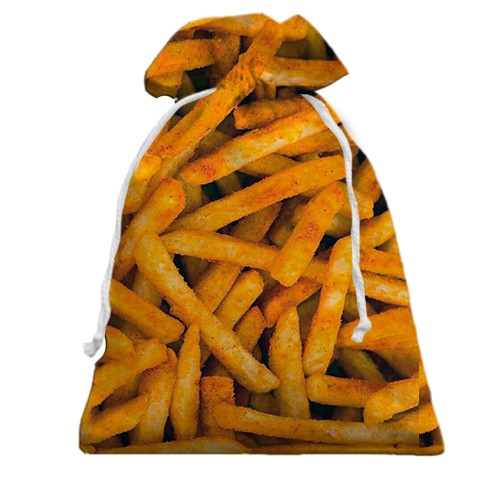 3D Подарунковий мішечок Картопля Фрі (вид ззаду)