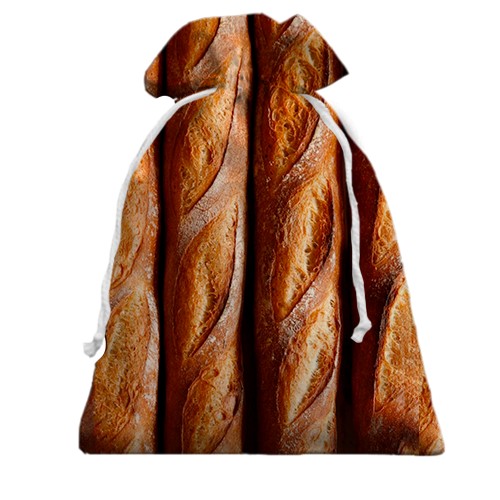 3D Подарунковий мішечок Багети (вид ззаду)
