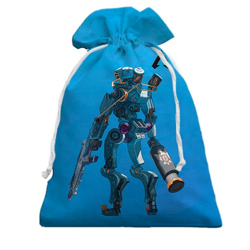 3D Подарунковий мішечок Патфайндер - Apex Legends (вид спереду)