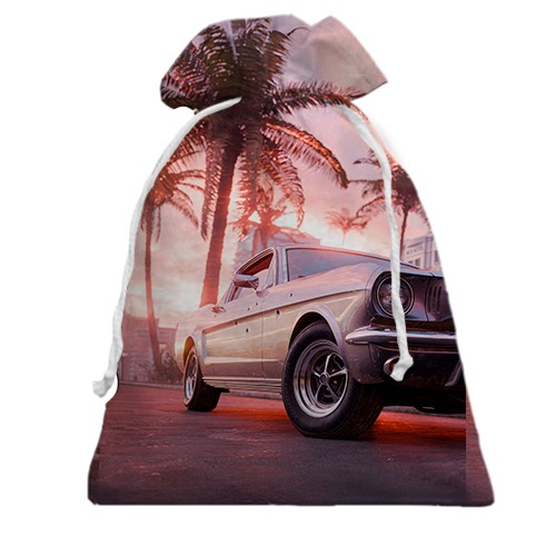 3D Подарунковий мішечок GTA VI Miami (вид ззаду)