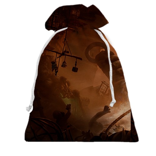 3D Подарунковий мішечок Little Nightmares III (вид ззаду)