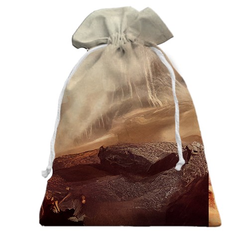 3D Подарочный мешочек DUNE game (вид сзади)