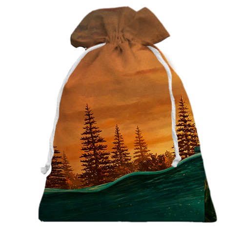 3D Подарочный мешочек Fallout 76 - Gone Fission (вид сзади)