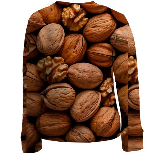 Дитячий 3D світшот Грецький горіх (вид ззаду)