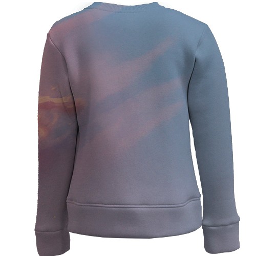 Детский 3D свитшот Apex Legends - Valkyrie (вид сзади)