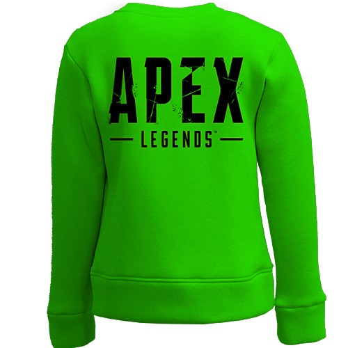 Дитячий 3D світшот Apex Legends - Octane (вид ззаду)