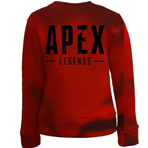 Детский 3D свитшот Apex Legends - Bloodhound (вид сзади)