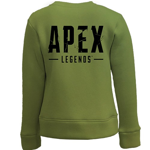 Детский 3D свитшот Бладхаунд - Apex Legends (вид сзади)