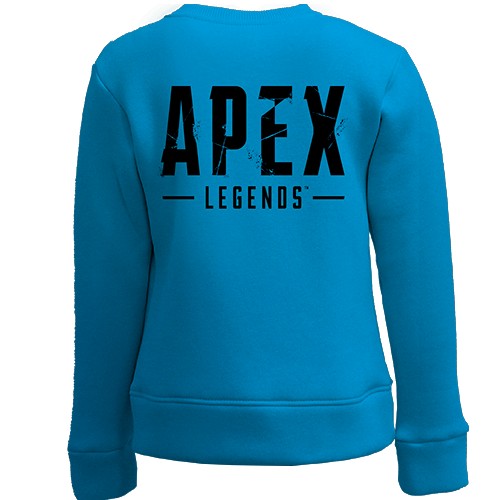 Детский 3D свитшот Патфайндер - Apex Legends (вид сзади)