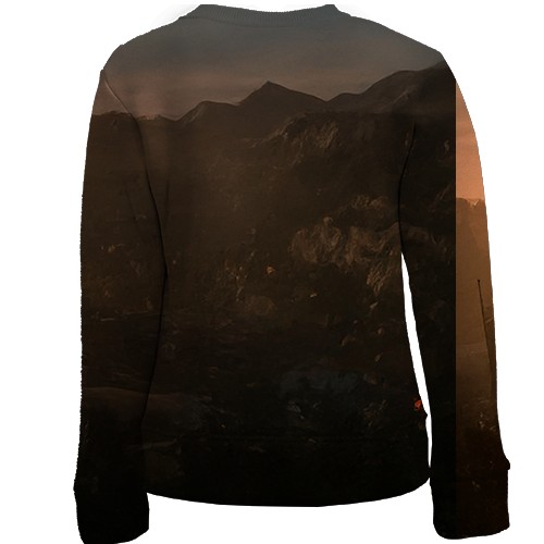 Детский 3D свитшот Dying Lite - Kyle (вид сзади)